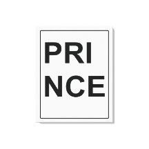 Fine Art Canvas "Prince" av Billy Bernie