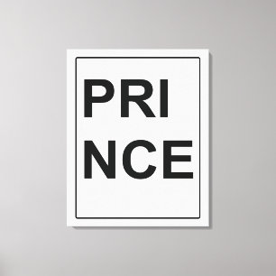 Fine Art Canvas "Prince" av Billy Bernie