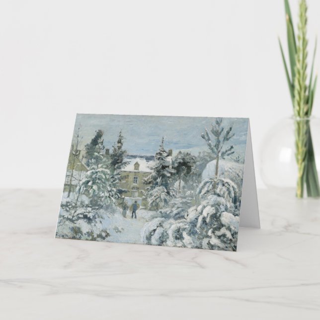 Fine Art Greeting Card by Camille Pissarro Kort (Framsida)