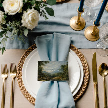 Fine Art Landscape Wedding Romantic blue