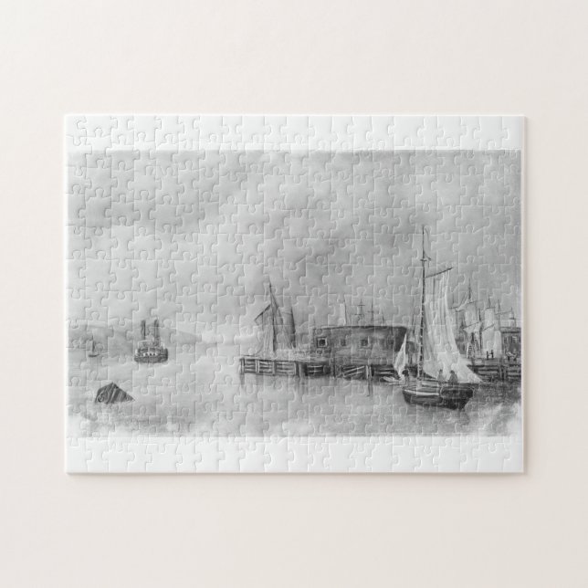 Fine Art Metropolitan - North Battery eller Red Fo Pussel (Horisontell)