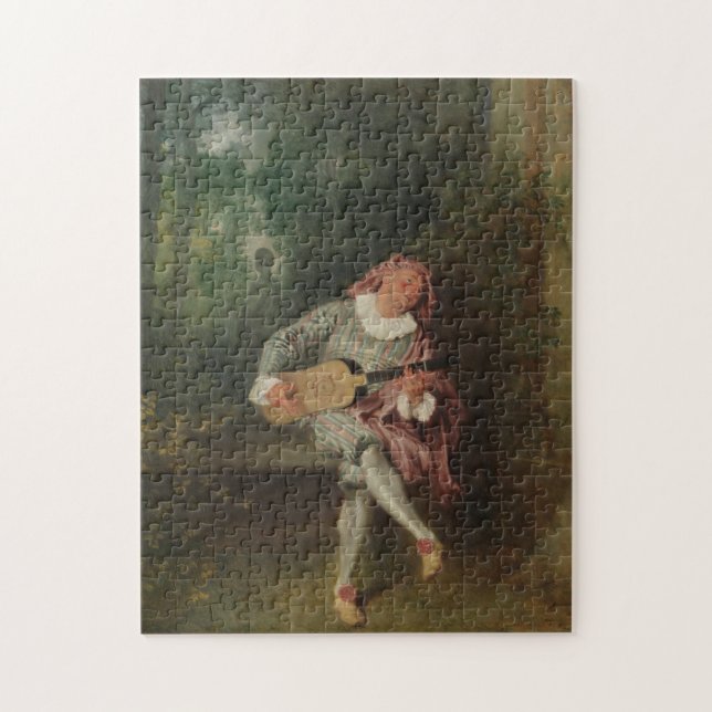 Fine Art - Mezzetin - Antoine Watteau Pussel (Vertikal)
