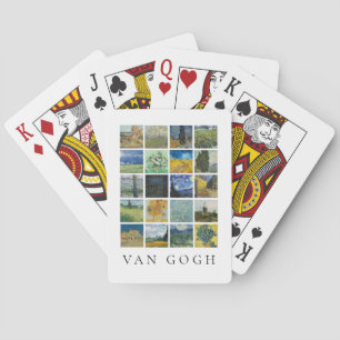 Fine Art Painting Collage Vincent Van Gogh Casinokort