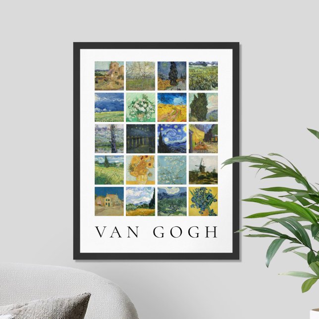 Fine Art Painting Collage Vincent Van Gogh Poster (Skapare uppladdad)