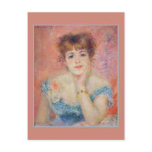 Fine Art Porträtt Actress Jeanne Samary Renoir