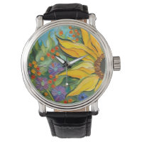 Fine art Solros- Van Gogh-esque