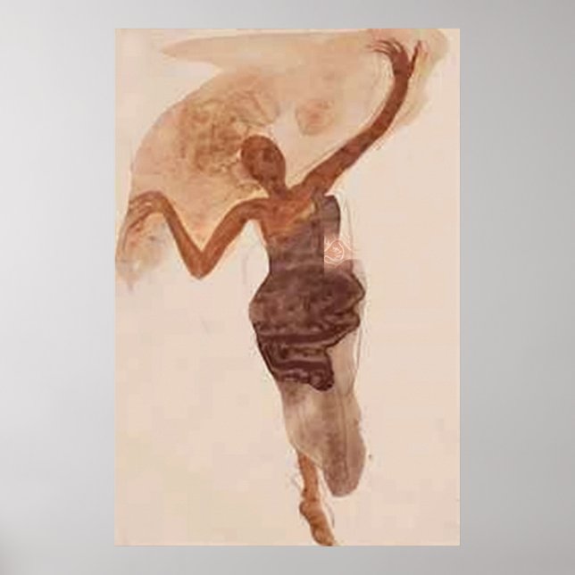 Fine Art ~ The Dancer c1906 Poster (Framsidan)