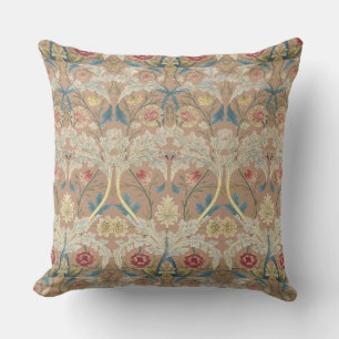 Fine Art William Morris Blommigt Embroidery Kudde