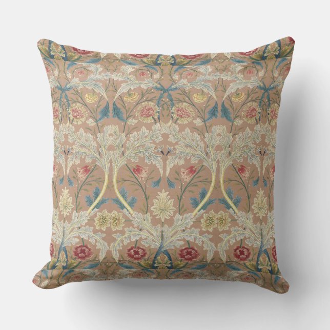 Fine Art William Morris Blommigt Embroidery Kudde (Framsida)