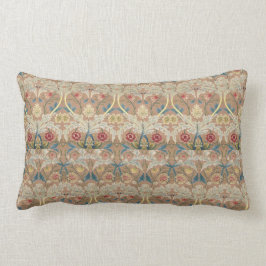 Fine Art William Morris Blommigt Embroidery Lumbarkudde