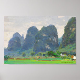 Fine Art Yangshuo i Vår Poster