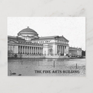 Fine Arts Byggnad, 1893 Columbia Exposition Vykort