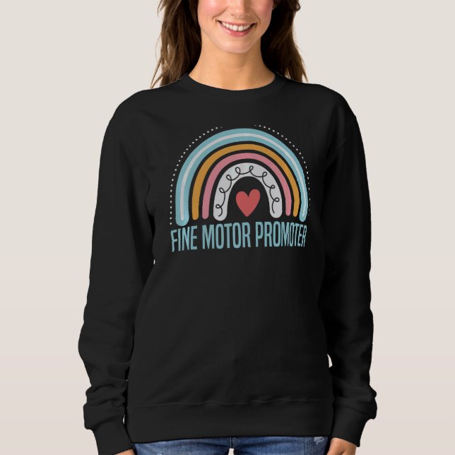 Fine Motor Promoter Occupational Therapy OT Job Th T Shirt (Framsida)