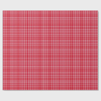 Fine Ruby Plaid Presentpapper