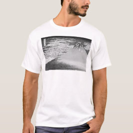 Fine Wind, Clear Morning / Black and White T Shirt