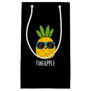 Fineapple Funny Pineapple Pun Mörk BG