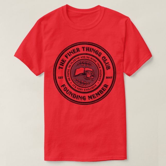 Finer Sak Klubb 1 T Shirt (Design framsida)