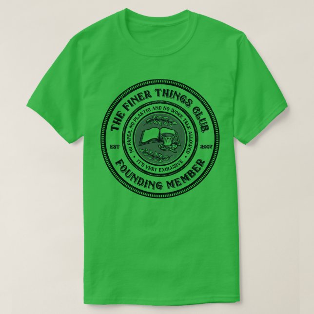Finer Sak Klubb 2 T Shirt (Design framsida)