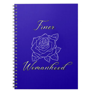 Finer Womanority-anteckningsbok Anteckningsbok