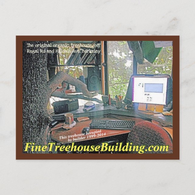 FineTreehouseBuilding Regal Road-skrivbord - Vykort (Framsida)