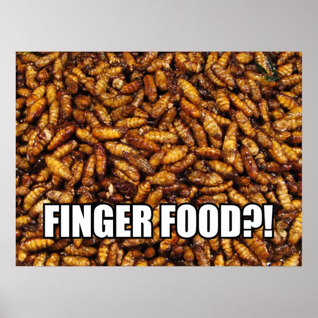FINGER FOOD?! MEME POSTER (Framsidan)