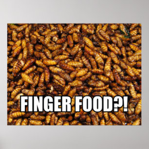FINGER FOOD?! MINA POSTER