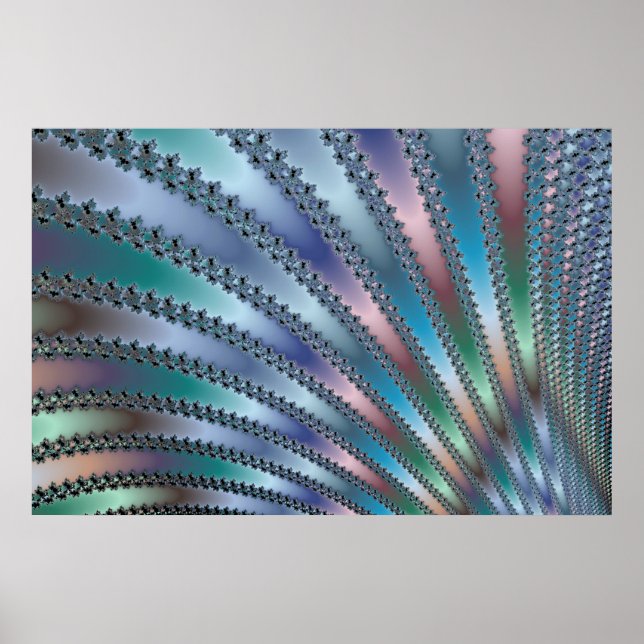 Finger Fractal Art Poster (Framsidan)