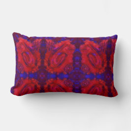 Finger-målning - Brottscen Lumbarkudde