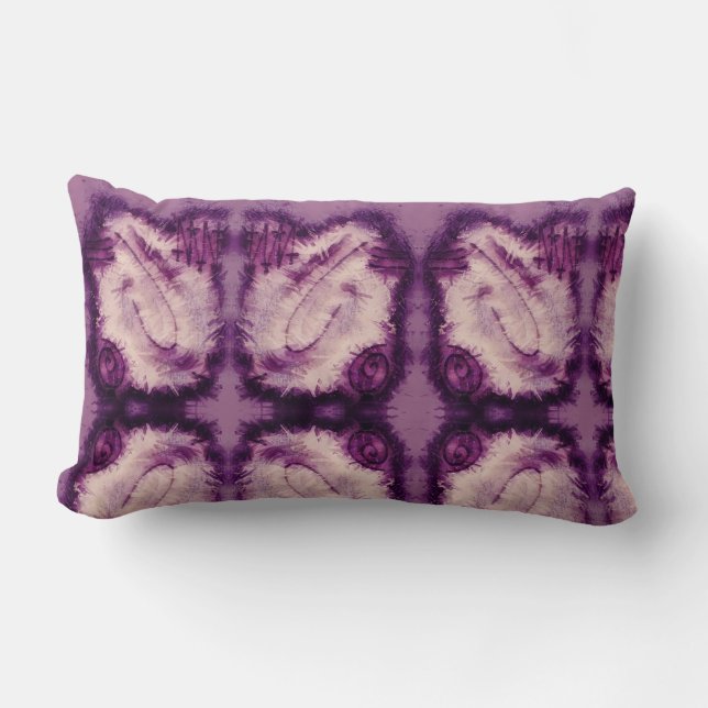 Finger-målning - glömd lumbarkudde (Framsida)