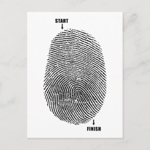 Finger Maze Vykort