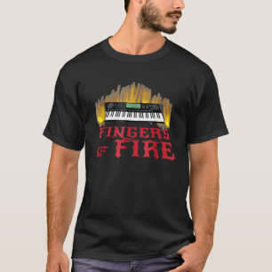 Finger Piano Keyboardist Musician T Shirt