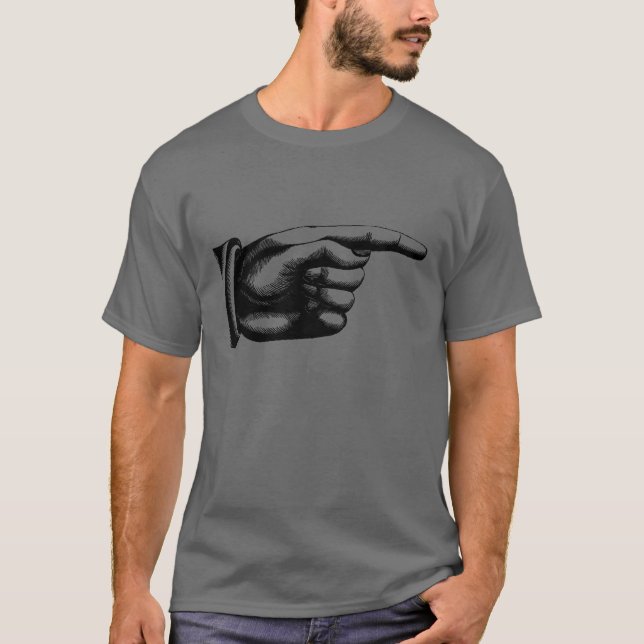 Finger_Pointing_027 T-shirt (Framsida)