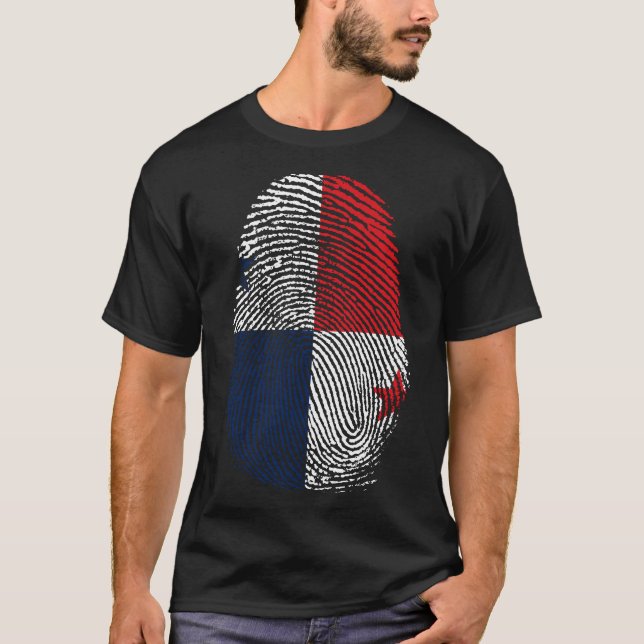 Finger Print - Panama T Shirt (Framsida)