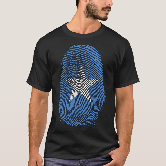 Finger Print - Somalia T Shirt (Framsida)
