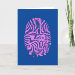 Finger Prints Talking Canyons, New mexico Kort