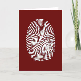 Finger Prints Talking Canyons, New mexico Kort