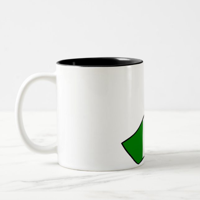 Finger Purse Två-Tonad Mugg (Vänster)
