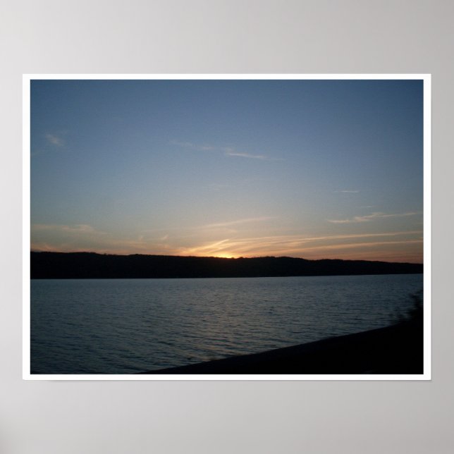 FINGER SJÖ, CAYUGA poster (Framsidan)