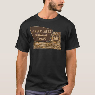 finger sjöar nationalskog klassiskt T-Shirt