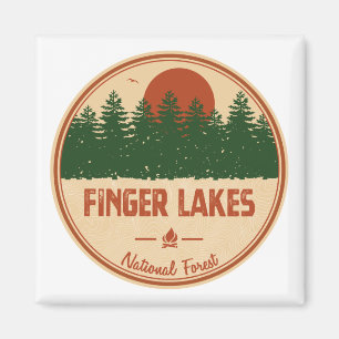 Finger Sjöar nationalskog Magnet