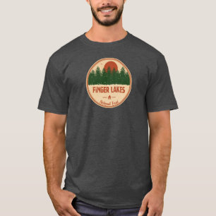Finger Sjöar nationalskog T Shirt