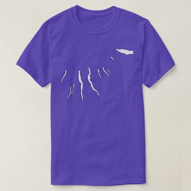 Finger Sjöar T Shirt (Design framsida)