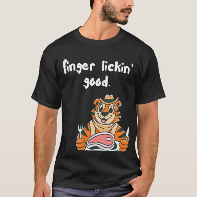 Finger slickande bra T-shirt (Framsida)