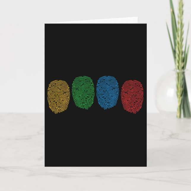 Fingeravtryck Autism Acceptans Neurodiversitet Aut Kort (Framsida)