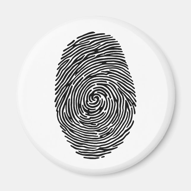 fingeravtryck magnet (Framsidan)