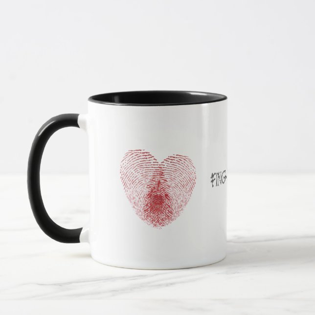 fingeravtryck  mugg (Vänster)