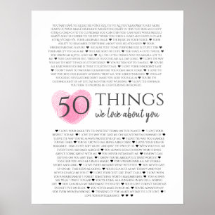 Fingeravtryck på rosa i hjärtat 50 skäl att jag kä poster