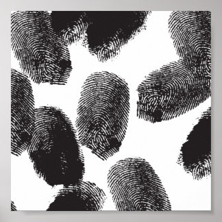 Fingeravtryck Poster