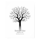 Fingeravtryck Träd 40" x 60"