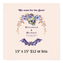 Fingeravtryck Träd Krans Halloween BOOS Budget